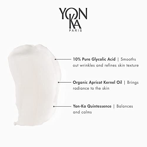 Yonka Hydrating Face Toner, Natural Toning Spray for Dry & Sensitive Skin (6.76 Fl Oz) With Yon-Ka Glyconight 10% Peel Masque Travel Size (15ml/0.57oz) Anti-Aging Face Mask