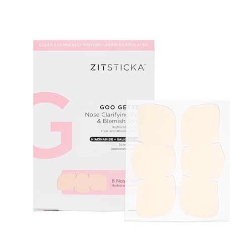 ZitSticka Pimple Patches for Face and Body, Hydrocolloid Patches to Cover Zits & Blemishes, Acne Patches or Zit Spot Stickers, Body Blemish Patch (GOO GETTER BODY PATCH 9 Pack)