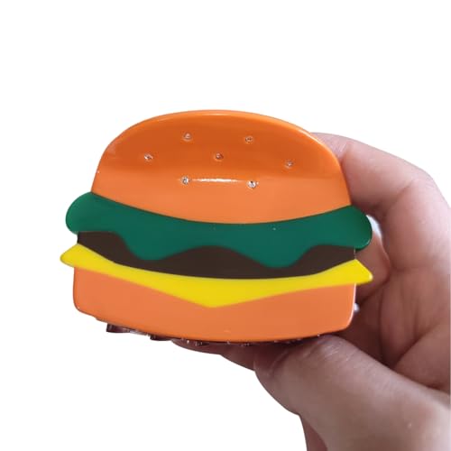 Blue Lagoon Hair Clip,Acetate Hair Clip,Small Claw Clip for Women, 1 Count (Pack of 1)