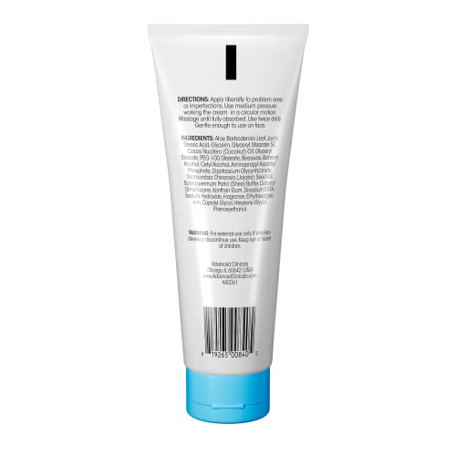 Advanced Clinicals Dark Spot Vitamin C Cream For Face, Hand & Body Lotion, Anti Aging Therapeutic Skin Care Moisturizer Lotion Reduces Appearance Of Age Spots, Blotchy Skin, & Wrinkles, Large 8 Fl Oz