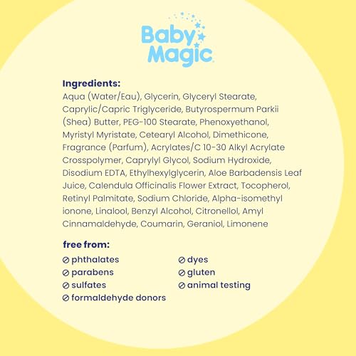 Baby Magic Creamy Whipped Butter | Helps Keep Skin Feeling Healthy and Baby Soft | Shea Butter & Colloidal Oat | 8.4 fl oz.