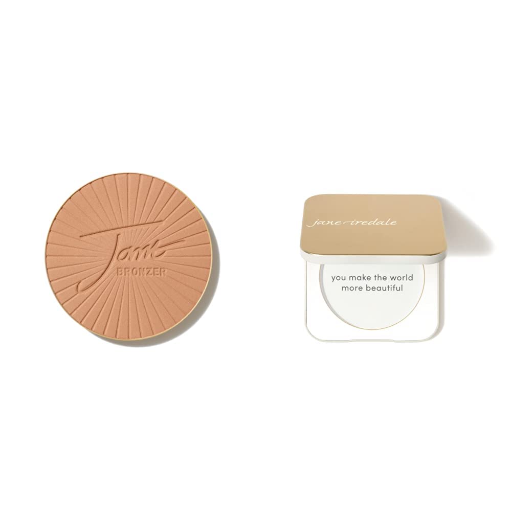 PureBronze Matte Bronzer Refill & Reffilable Compact Set