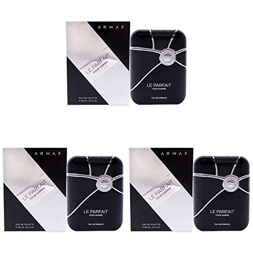 ARMAF LE PARFAIT EDT Spray Men 3.4 oz (Pack of 3)