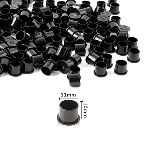Tattoo Ink Caps Cups Small - Autdor 1000Pcs Tattoo Caps Cups with Base Disposable Pigment Cups Microblading Makeup Tattoo Ink Cups with Base Pigment Ink Caps 11mm Small for Tattoo Supplies