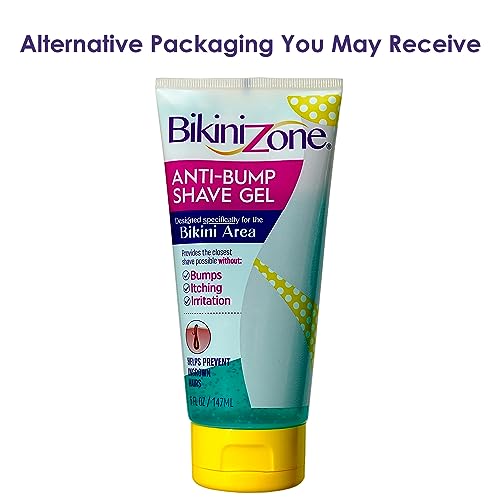 Bikini Zone Anti-Bump Shave Gel for Sensitive Areas, 5 Oz, 1 Pack