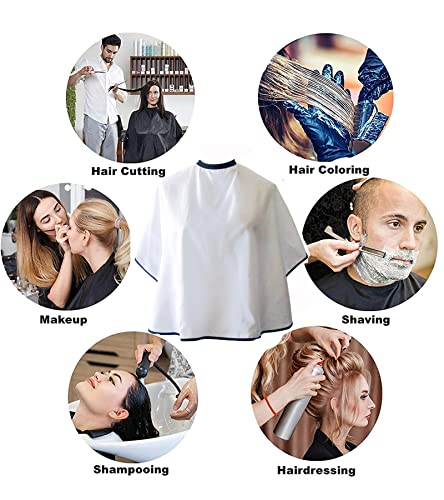 ST-BEST-P Hair Color Cape Makeup Haircut Salon Hairdresser Shampoo Capes Cutting Barber Cape for Men,Women,Clients (1 PCS, Pink)