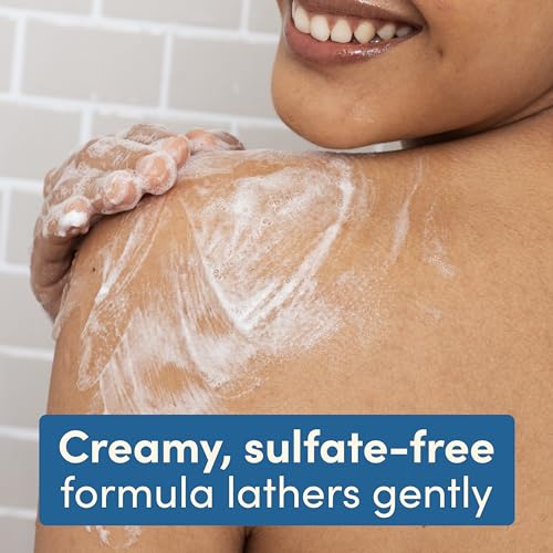 Aveeno Skin Relief Body Wash with a Gentle Coconut Scent & Soothing Triple Oat, Cleanser for Sensitive Skin Leaves Itchy, Dry Skin Soothed & Feeling Moisturized, Sulfate-Free, 18 fl. oz