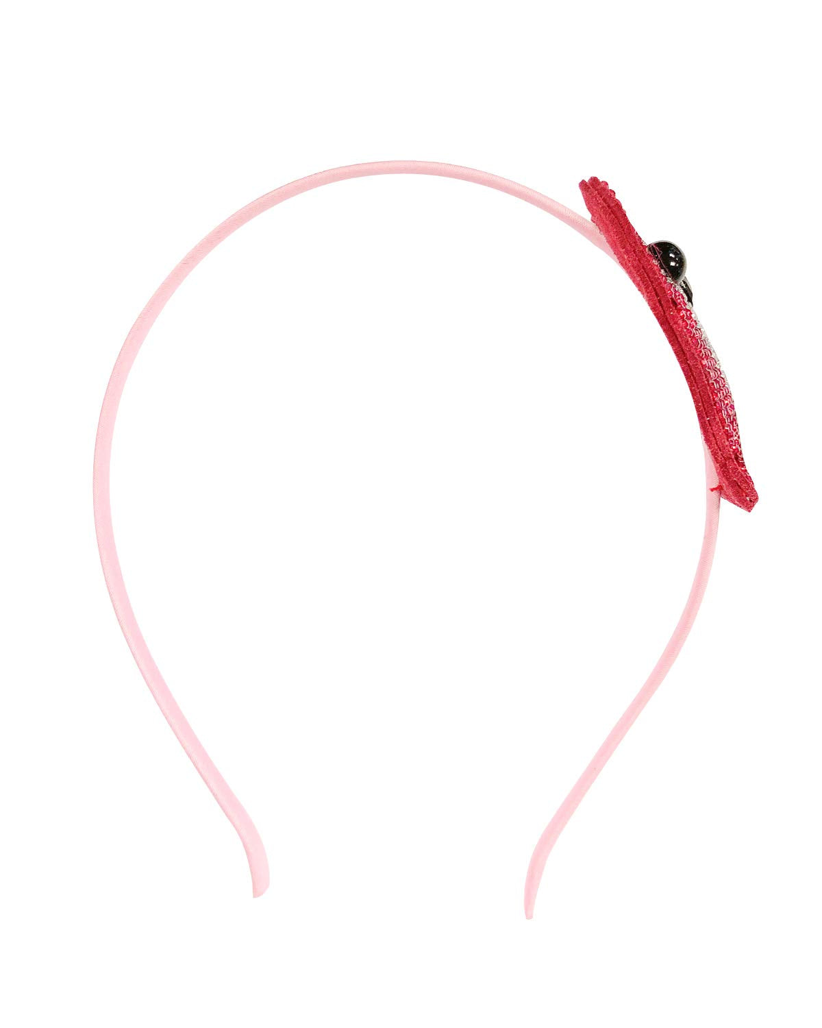 Bowbear Crystal Party Headband, Red Owl