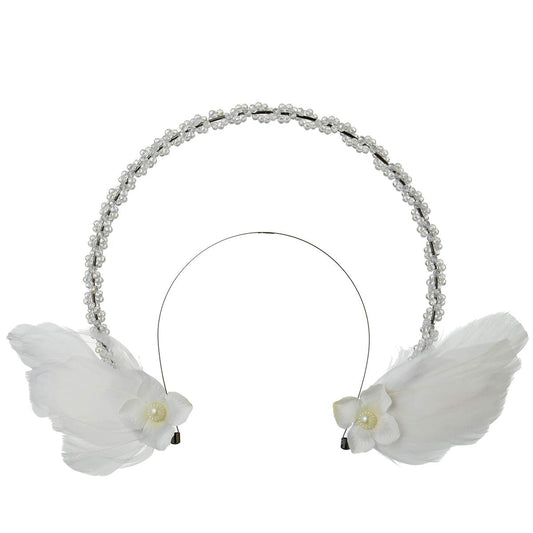 BLESSUME Mary Halo Crown Headband Goddess Headwear Halloween Costume Headpiece Headdress for Cosplay Party (A1)