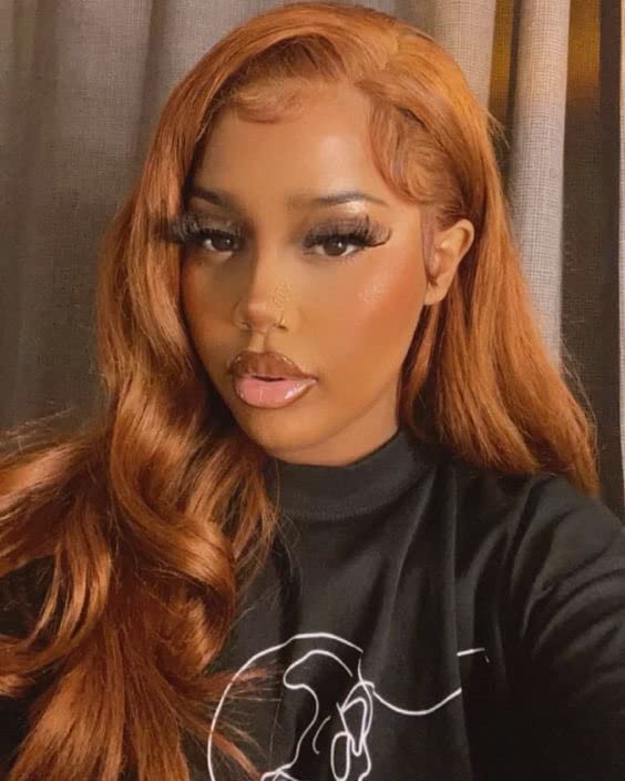 #30 Brown Body Wave Bundles Human Hair Light Brown Body Wave Bundles Color 30 Brown Human Hair Bundles Double Weft Brazilian Human Hair Wet and Wavy Extensions 24 26 28 inch 3 Bundles