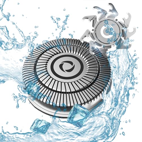 4 Pack Shaver Replacement Blades for Skull Pitbull Gold PRO Shaver Replacement Blade,Replacement Heads for Pitbull Platinum Pro Shaver and for Palm Electric Razors (1Set(4blades).