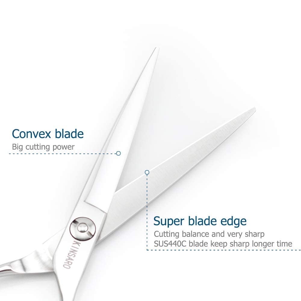 6 INCH hair cutting scissors and hair thinning scissors set professional hair scissors