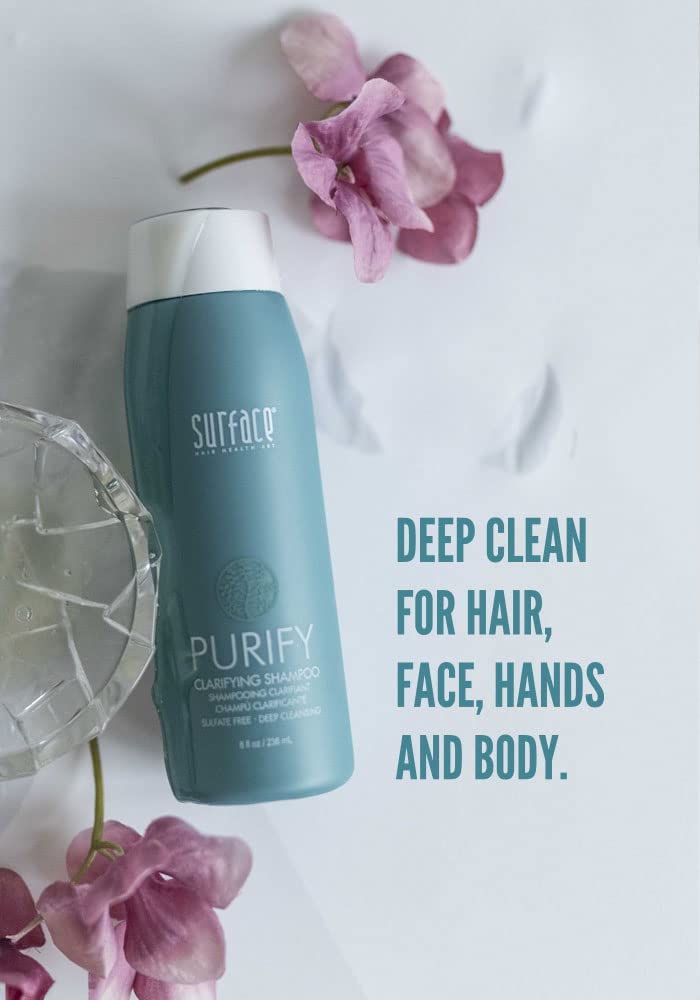 Surface Hair Purify and Protect Duo - Purify Clarifying Shampo AND Bassu Hydrating Masque