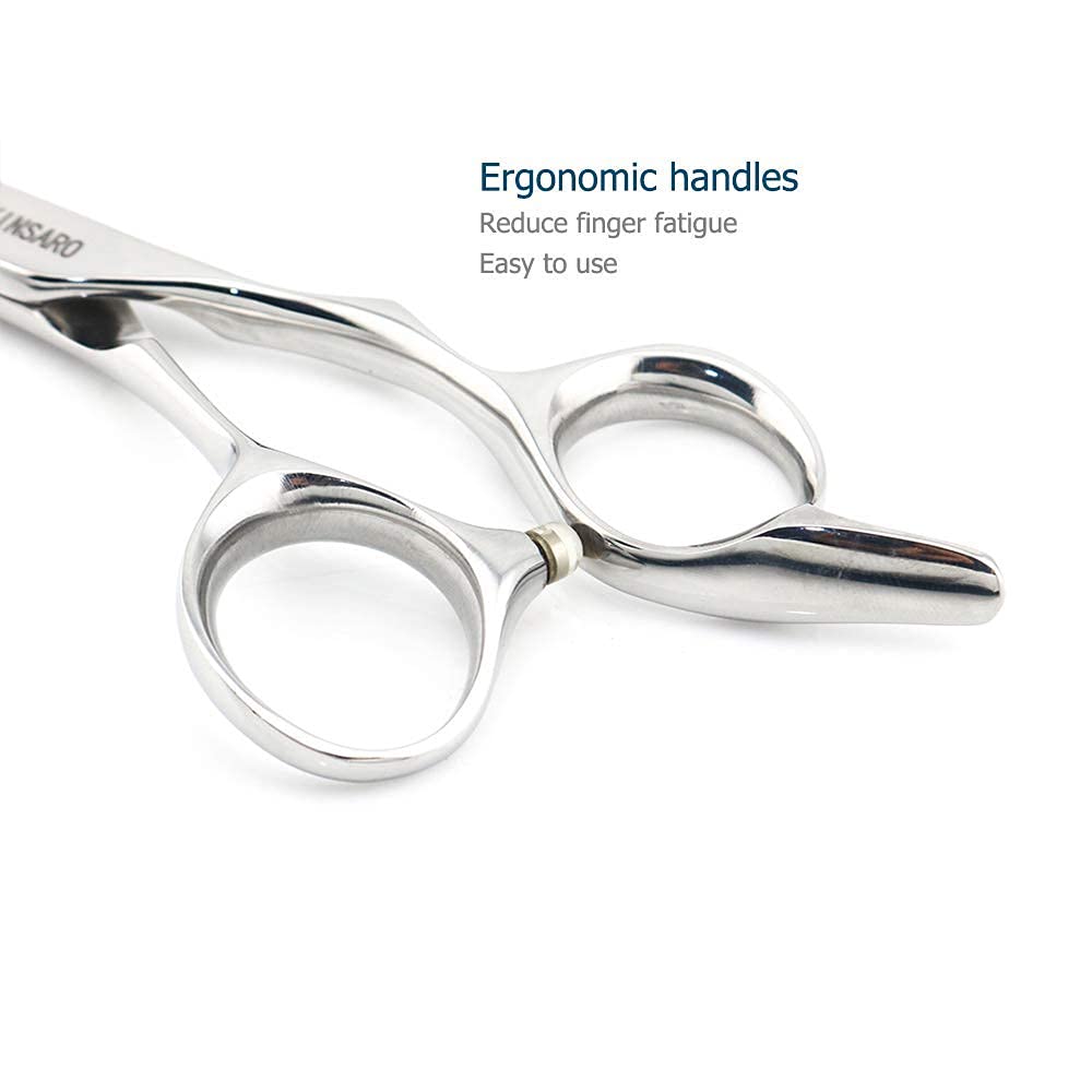 5.75 INCH Hair Cutting Scissors and 5.5 INCH Hair Thinning Scissors Barber Scissors Hair Scissors Hair Cutting Shears Kinsaro