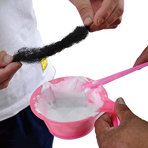 YONNA 1pcs/lot Tight Afro Kinky Bulk Hair 100% Human Hair For Dreadlocks,Twist Braids Natural Balck Colour 1B# Can Be Dyed to Blonde 1ounce 10inch