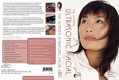 The Ultimate Ultrasonic Facial - The Best Esthetician Video on Ultrasound & Ultrasonic Skin Care - Comprehensive Beauty Course Training DVD By Award-Winning Aesthetician Malinda McHenry - Learn How To Do a Facial with Ultrasound Facial Equipment