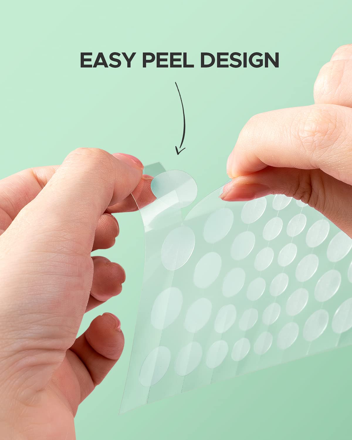 ZATKTK Acne Pimple Patch (180 Counts 4 Sizes), Invisible Hydrocolloid Acne Patch with Tea Tree Oil & Calendula Oil, Acne Spot Patch Zit Patches for Face