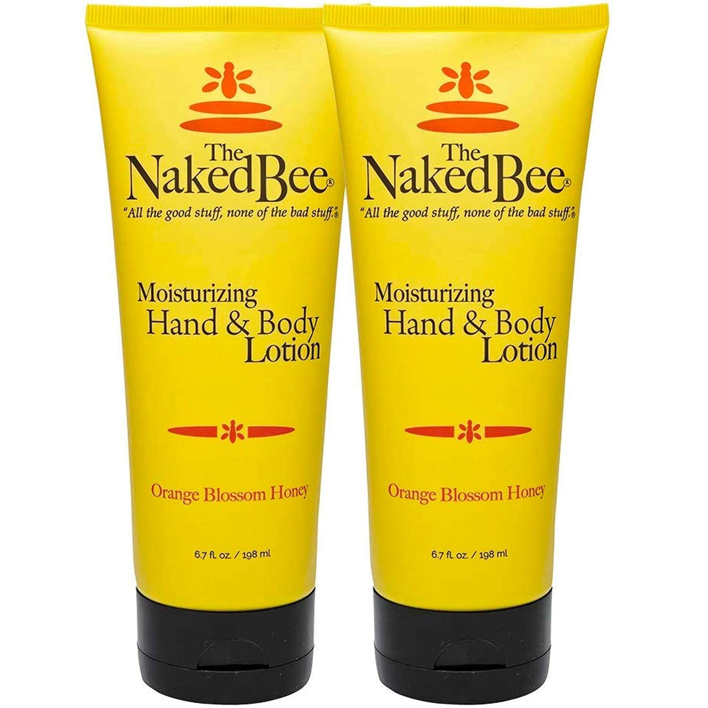 The Naked Bee Orange Blossom Honey Hand and Body Lotion 6.7oz + Honey Serious Restoration for Hands & Feet Gift Set + Orange Blossom Honey Ultra Rich Body Butter 8oz