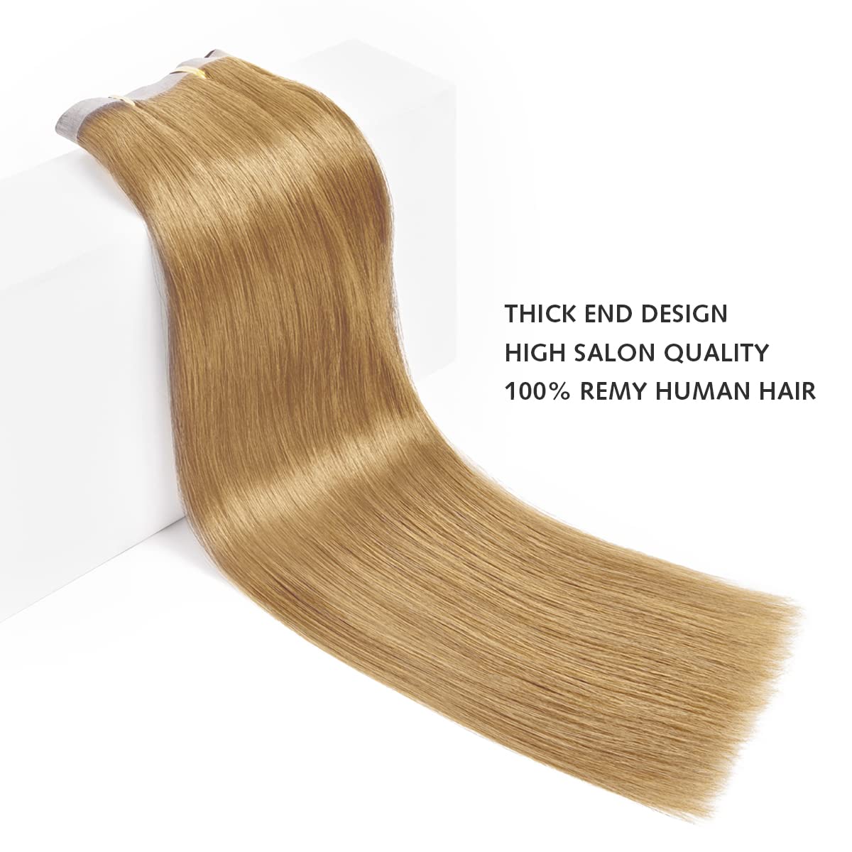 Rose bud Clip In Hair Extensions Real Human Hair Remy 7Pcs 16 Clips Seamless Weft Hair Extensions Human Hair