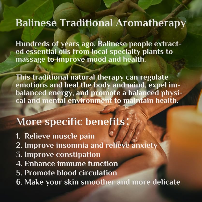 Bali Aga Kemiri Oil: Strengthening, Nourishing Hair and Scalp with Split End Treatment