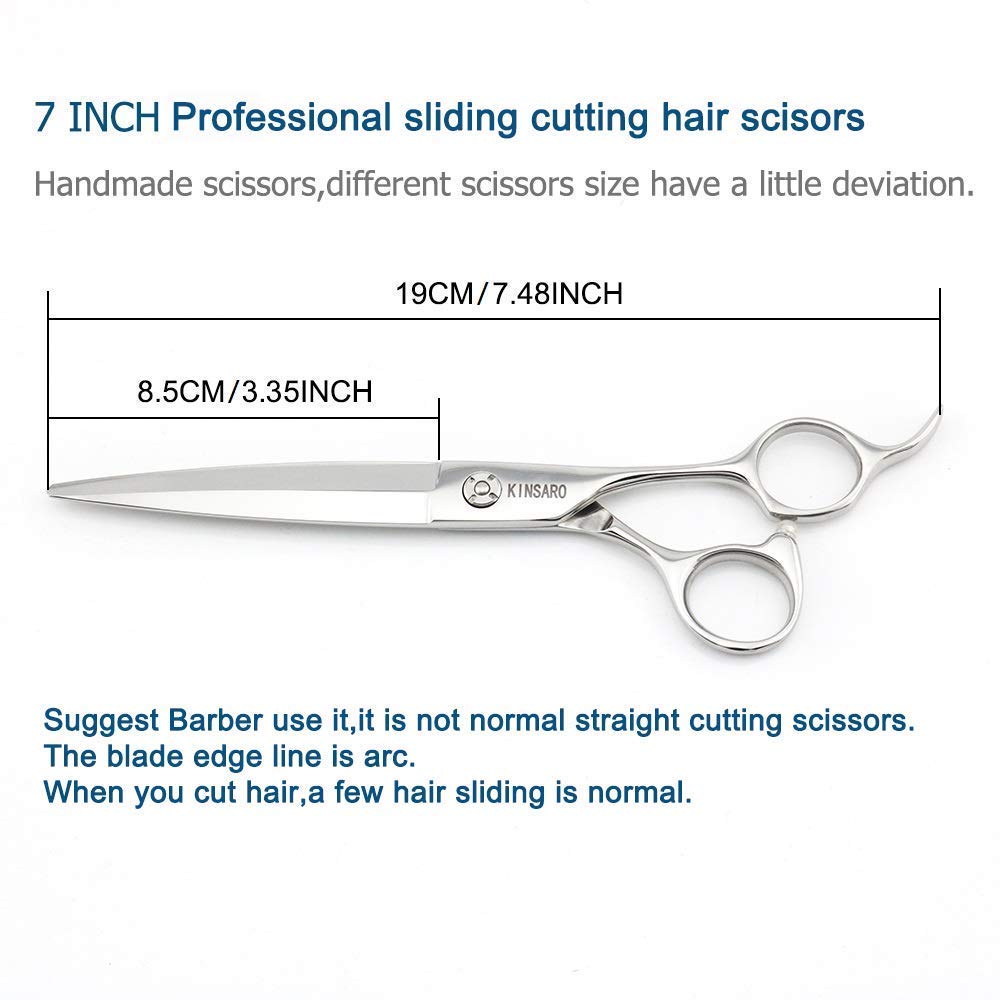 7 INCH hair cutting scissors hair scissors barber shears 6 INCH hair thinning shears hair thinning scissors Kinsaro