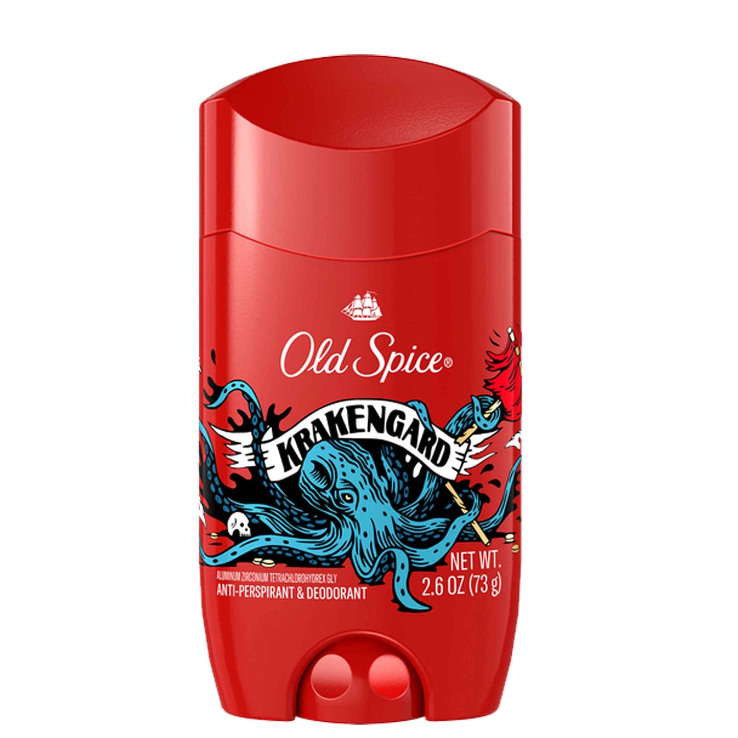 Old Spice Wild Collection Antiperspirant & Deodorant Krakengard, 2.6 Ounce (Pack of 3)