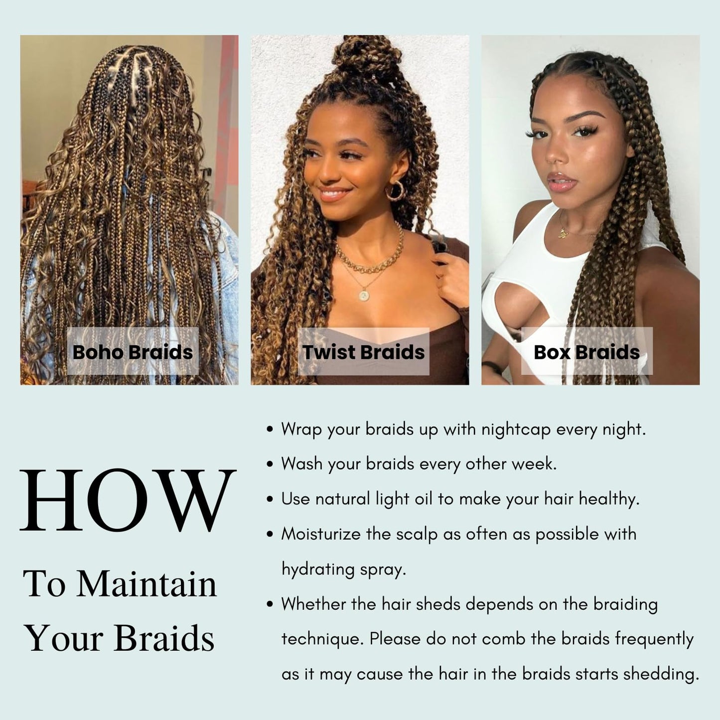 AUROO 10A Braiding Hair Deep Wave Bulk Human Hair For Braiding 24In,No Weft Honey Blonde Highlight Ombre Bundles Curly Micro Braiding Hair For Boho Knotless Braids 100% Virgin Human Braiding Hair 100g