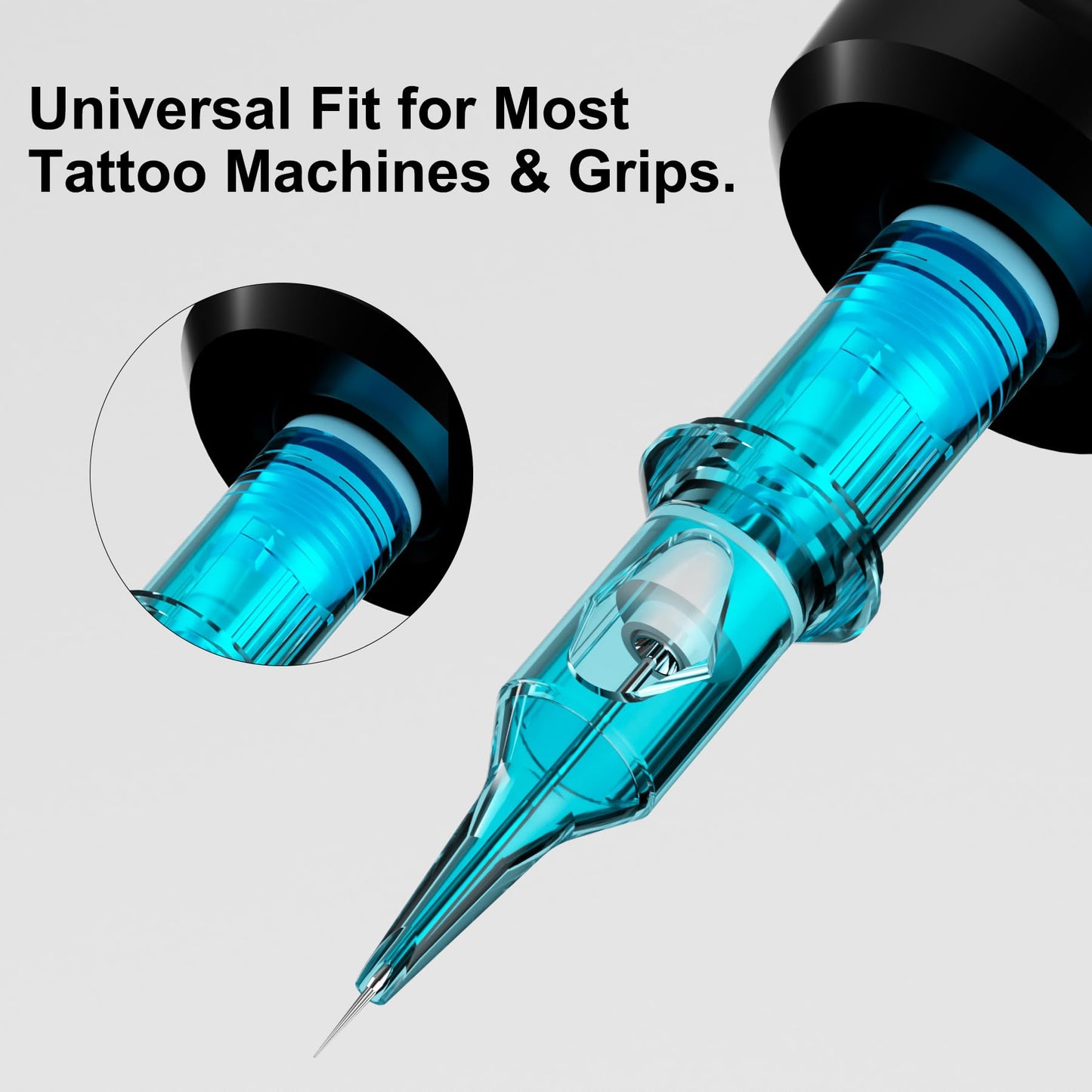 BIGWASP X Tattoo Cartridge Needles 1209RL - 20Pcs 9RL #12 Standard 0.35mm 9 Round Liner Disposable Tattoo Needles for Rotary Tattoo Machines