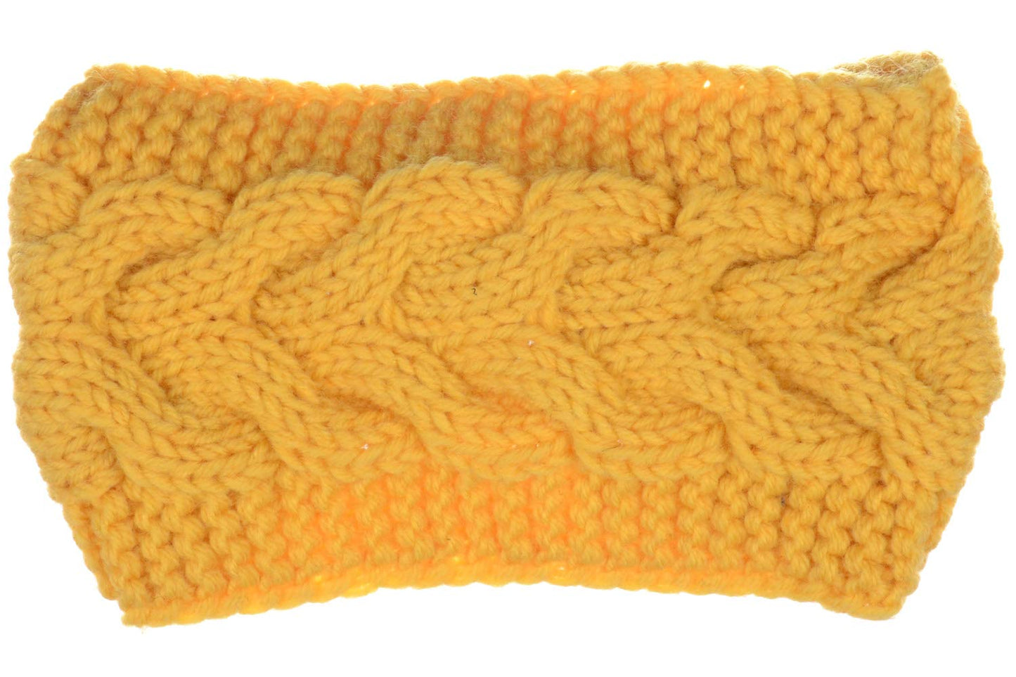 Womens Winter Boho Chic Classic Cable Bow Knotted Crochet Knitted Turban Headband Headwrap