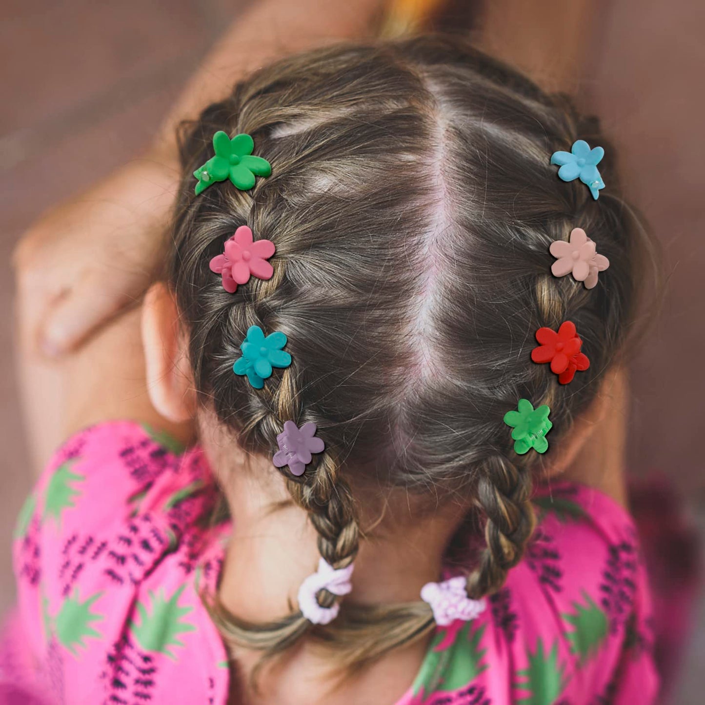 YISSION Mini Flower Hair Claw Clips for Toddlers, Kids, Girls and Women - Cute Hair Accessories
