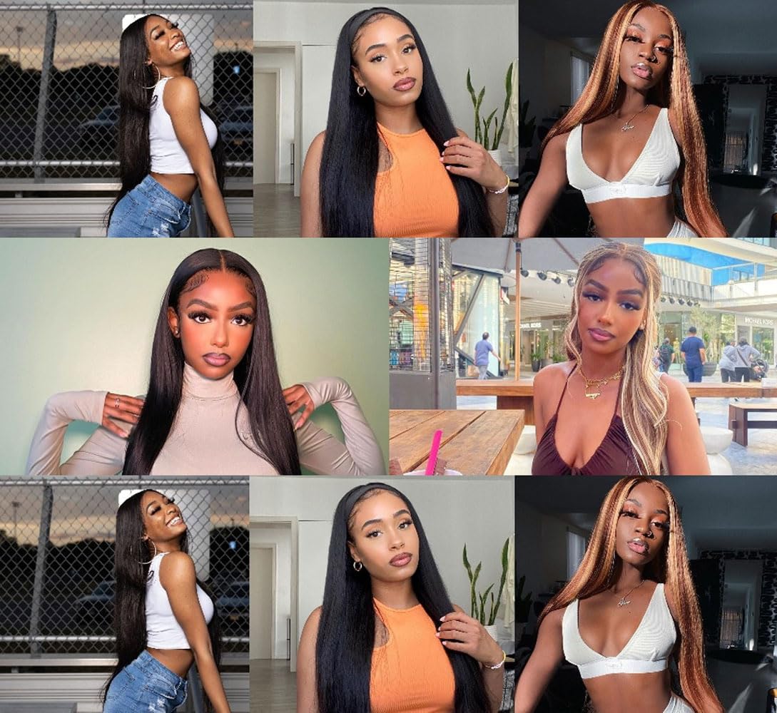 13x4 Ear to Ear Transparent HD Lace Frontal Closure Straight Human Hair Frontal With Baby Hair 100% Brazilian Human Hair Lace Frontal Closures 150% Density Natural Color 16 Inch