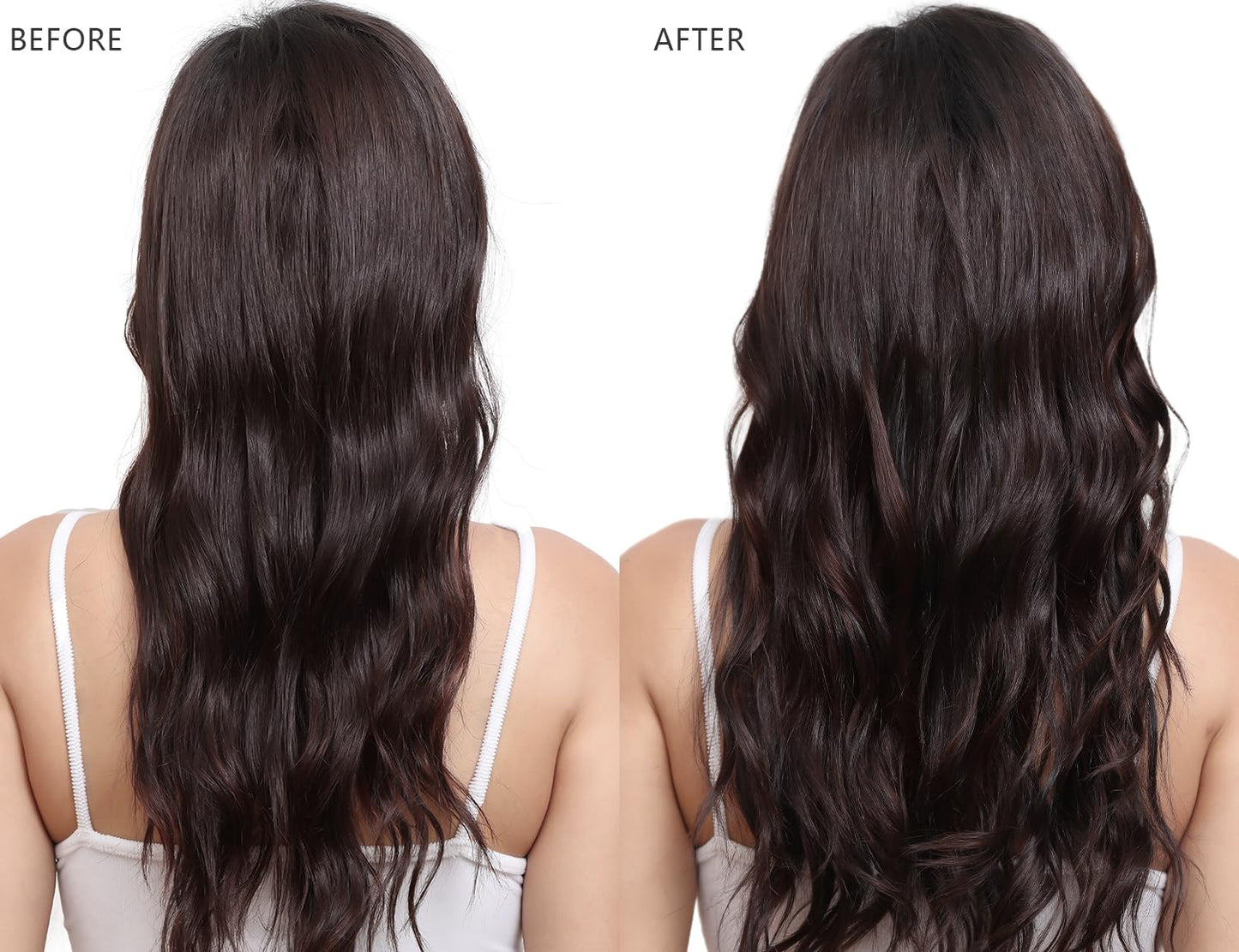 Yamel Remy Clip in Hair Extensions Human Hair 7Pcs 16 Clips Real Human Hair Extensions clip