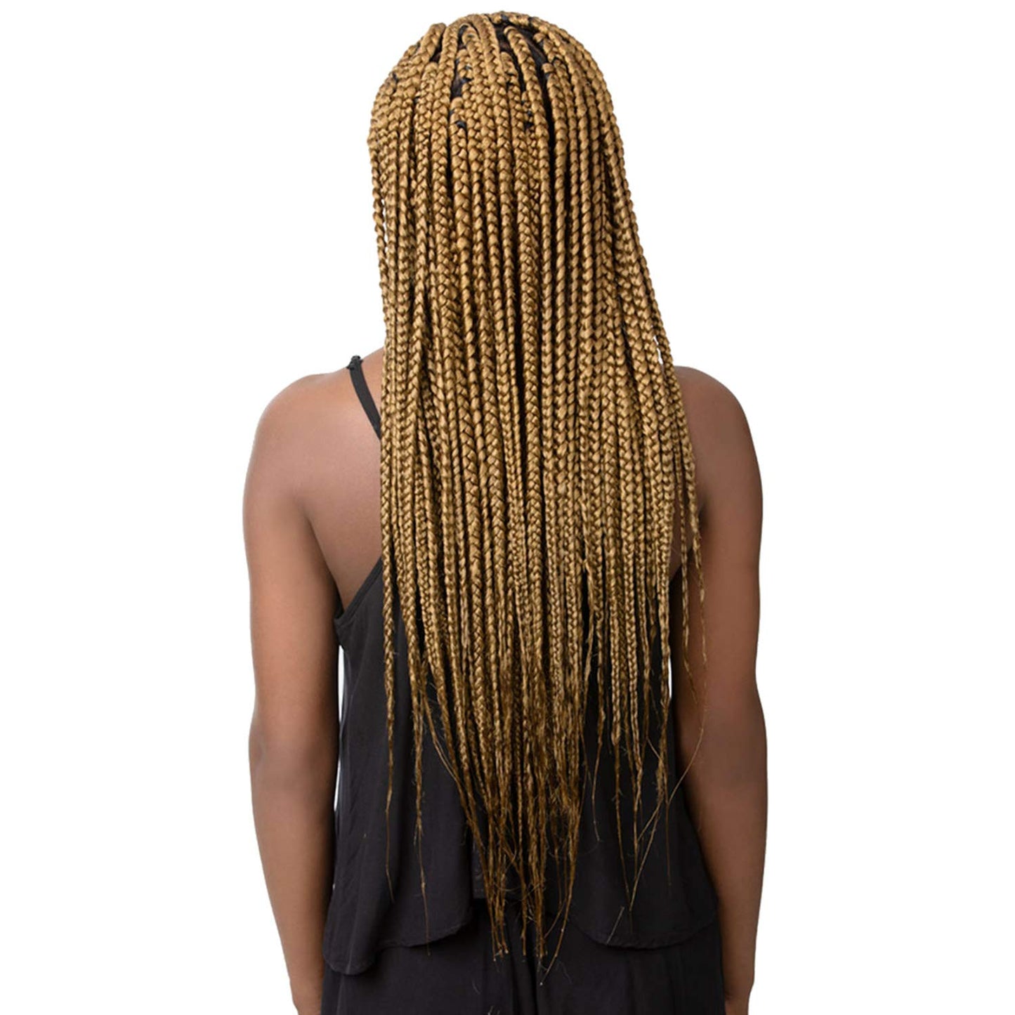 Xpression Sensationnel Synthetic Hair Braids 3X Ruwa Pre-Stretched Braid 24" (3 Packs, NPURPLE)