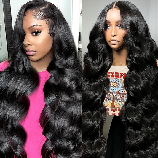 Armodeo Body Wave Lace Front Wigs Human Hair Pre Plucked 13x4 HD Lace Frontal Wigs Human Hair 150 Density Body Wave Wig For Black Women 22Inch