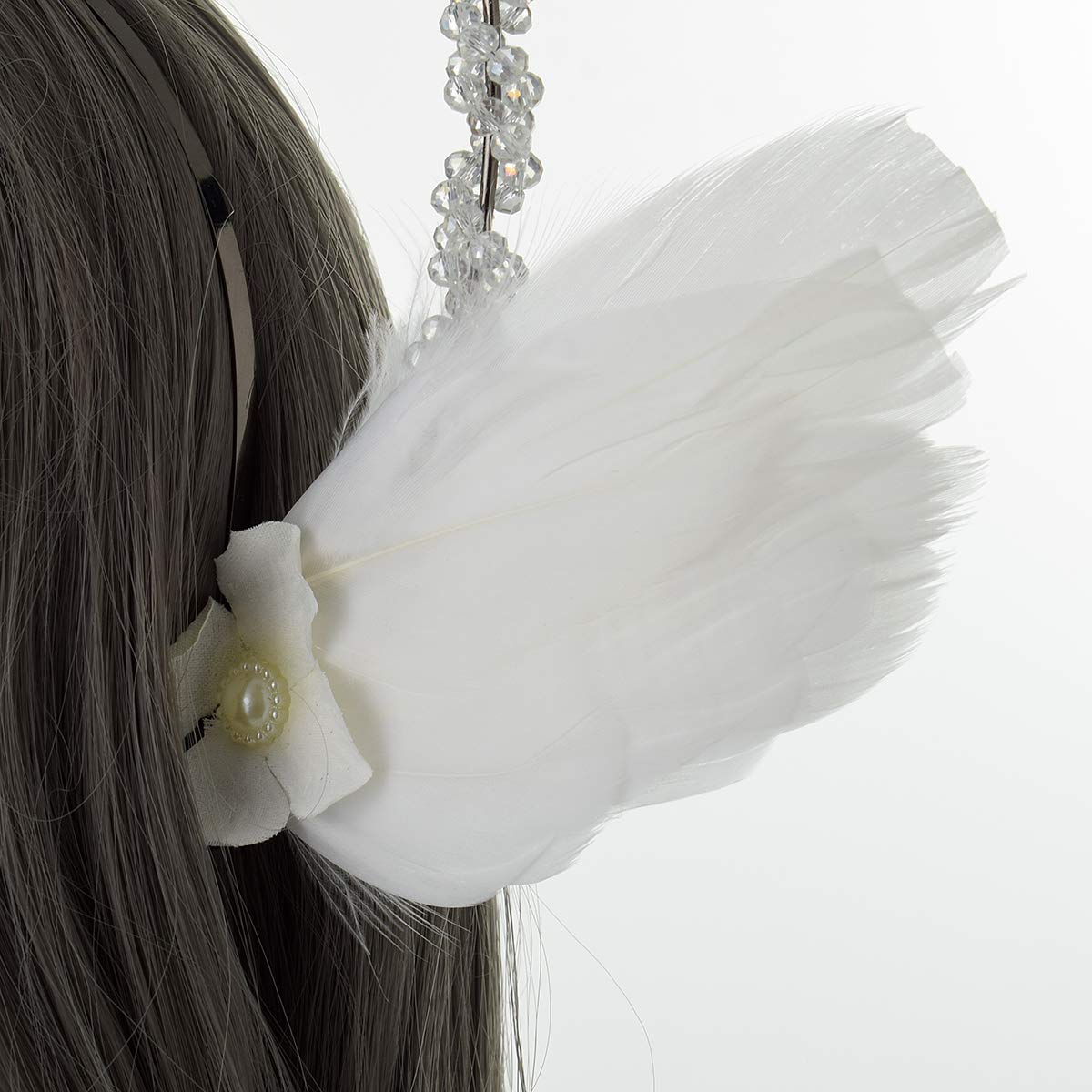 BLESSUME Mary Halo Crown Headband Goddess Headwear Halloween Costume Headpiece Headdress for Cosplay Party (A1)