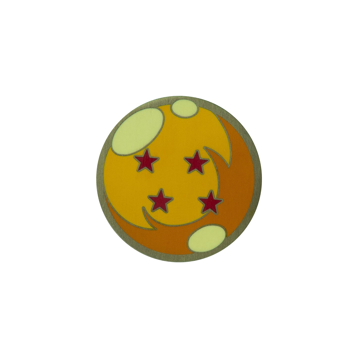 ABYstyle Dragon Ball Z Gift Set Includes 16 Oz Kame Symbol Drinkware Glass, 4 star Dragon Ball Pin & Shenron Hardcover Journal DBZ Merch Anime Manga Gift 3 Pcs