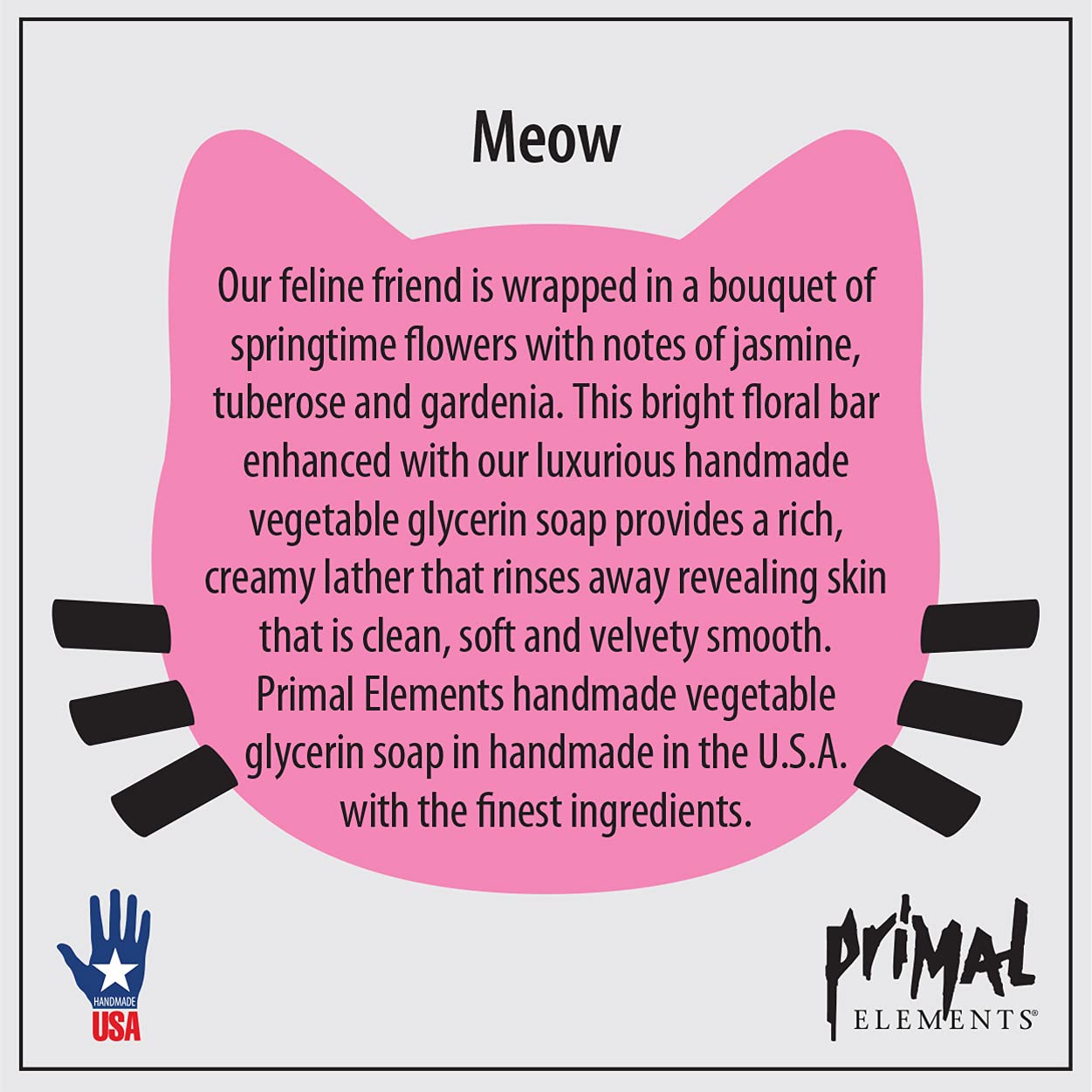 Primal Elements Loaf Soap, Meow, 5.5 Pound