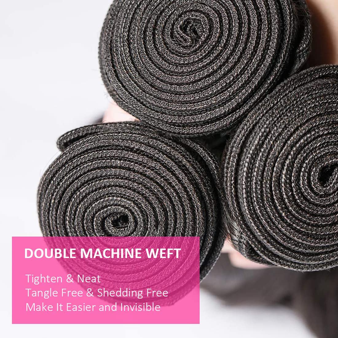 Body Wave Brazilian Virgin Hair 1 Bundles Hair Extensions For Women Hair Weaves Double Weft Hair Bundles 20 Inch