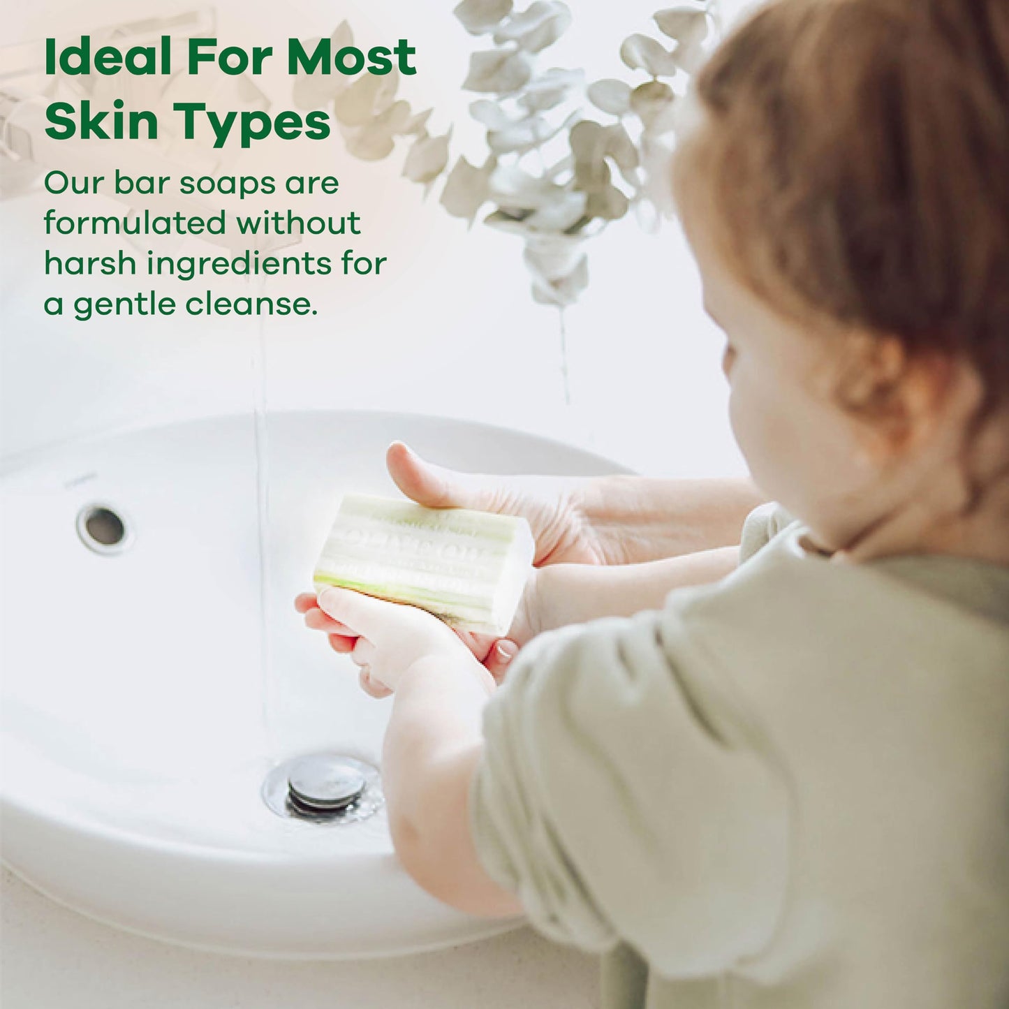 Australian Botanical Soap, Lemongrass & Lemon Myrtle 6.6 oz. (187 g) Soap Bar | Natural Soap Base | All Skin Types | Women & Men | Shea Butter Enriched Bar Soap - Pack of 1