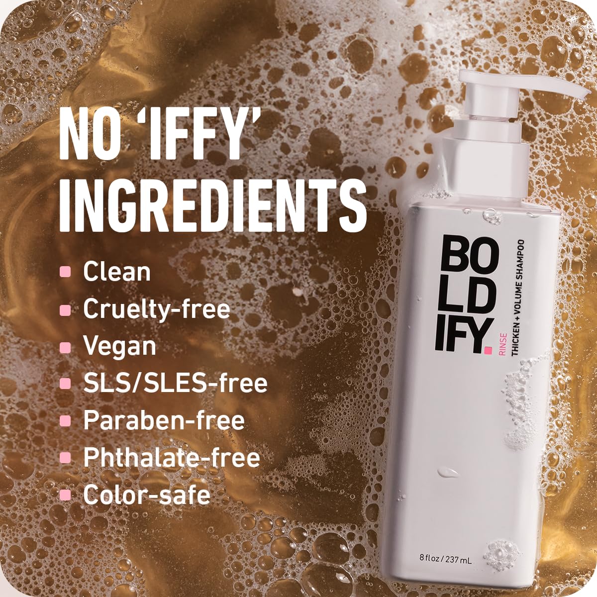 Boldify Thickening Spray + Hair Fiber (Dark Brown) + Shampoo Thicken Up Bundle: Volume, Root Lift, Texture for Thinning Hair