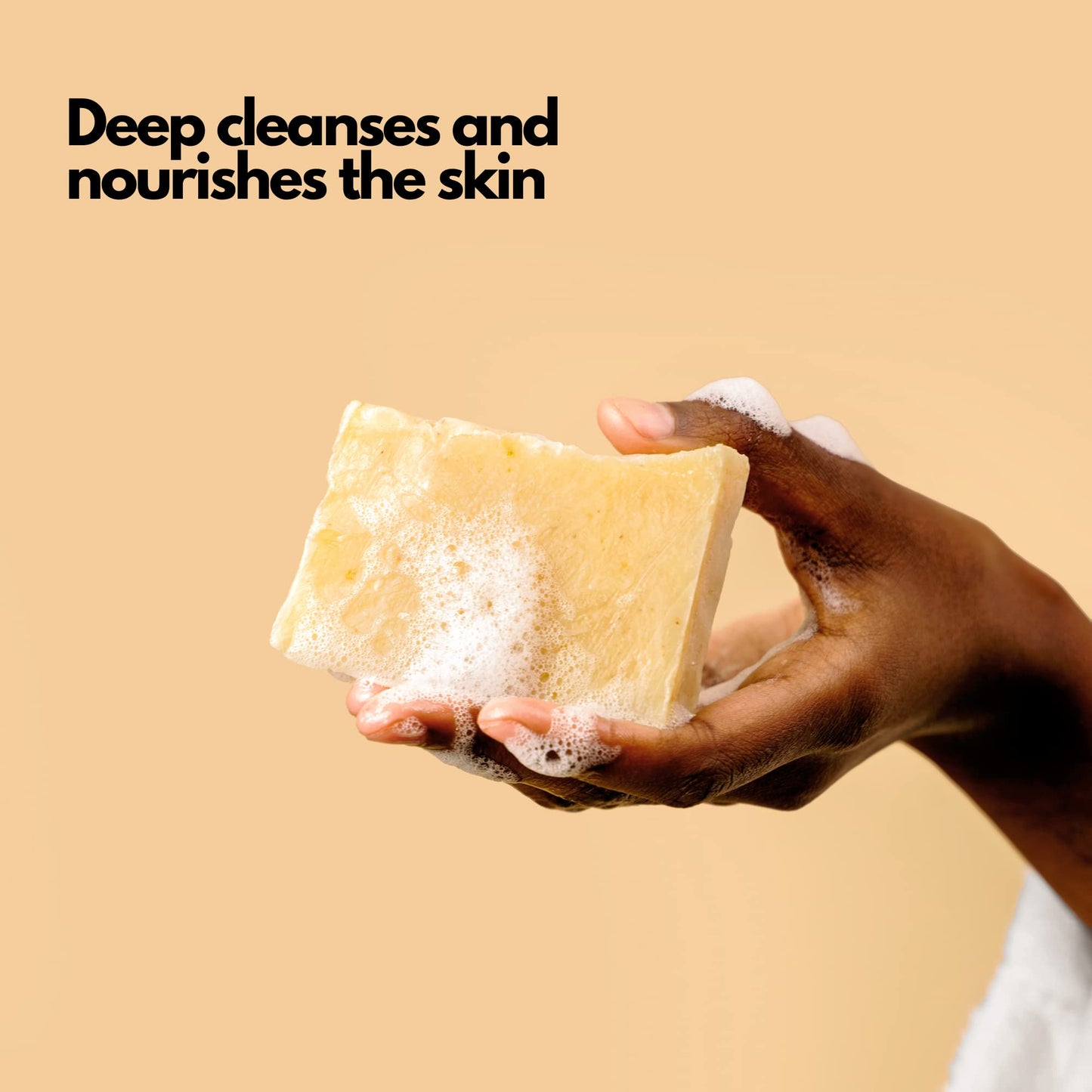 SoapFactory Organic Soap Bar with Patschuli and Ylang Ylang for Face and Body, 100% Natural Facial Cleanser, Organic Certified, Vegan, Cruelty Free, Handmade, 3.88 ounce