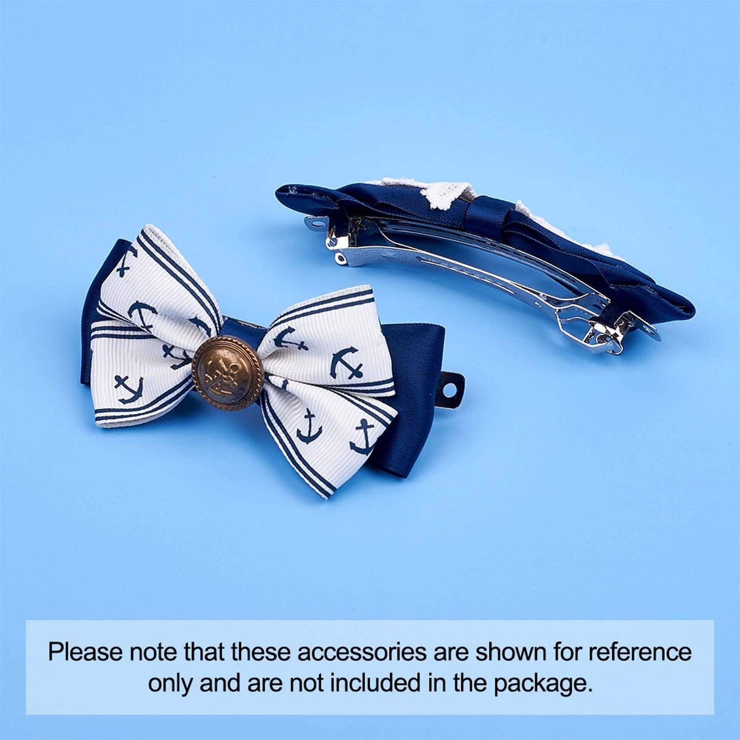 50Pcs Iron French Barrette Blank Hair Clip Findings Platinum for DIY Hairbow Jewelry 97x10x3mm