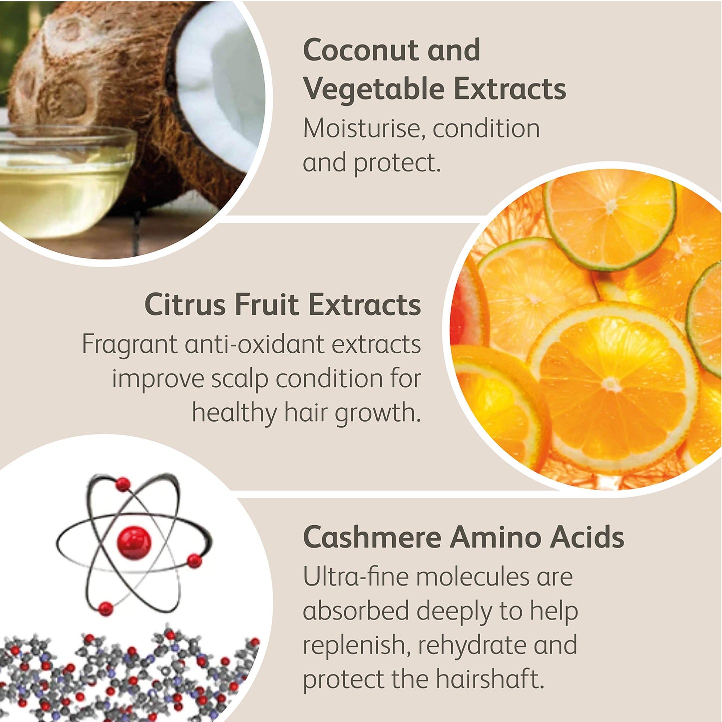 3'''More Inches Cashmere Protein Volumizing Conditioner 1000ml - Fine, Thin Hair Treatment - For Thicker, Fuller & Root Lifting Results - Coconut Oil, Silicone Free - Hair Care by Michael Van Clarke