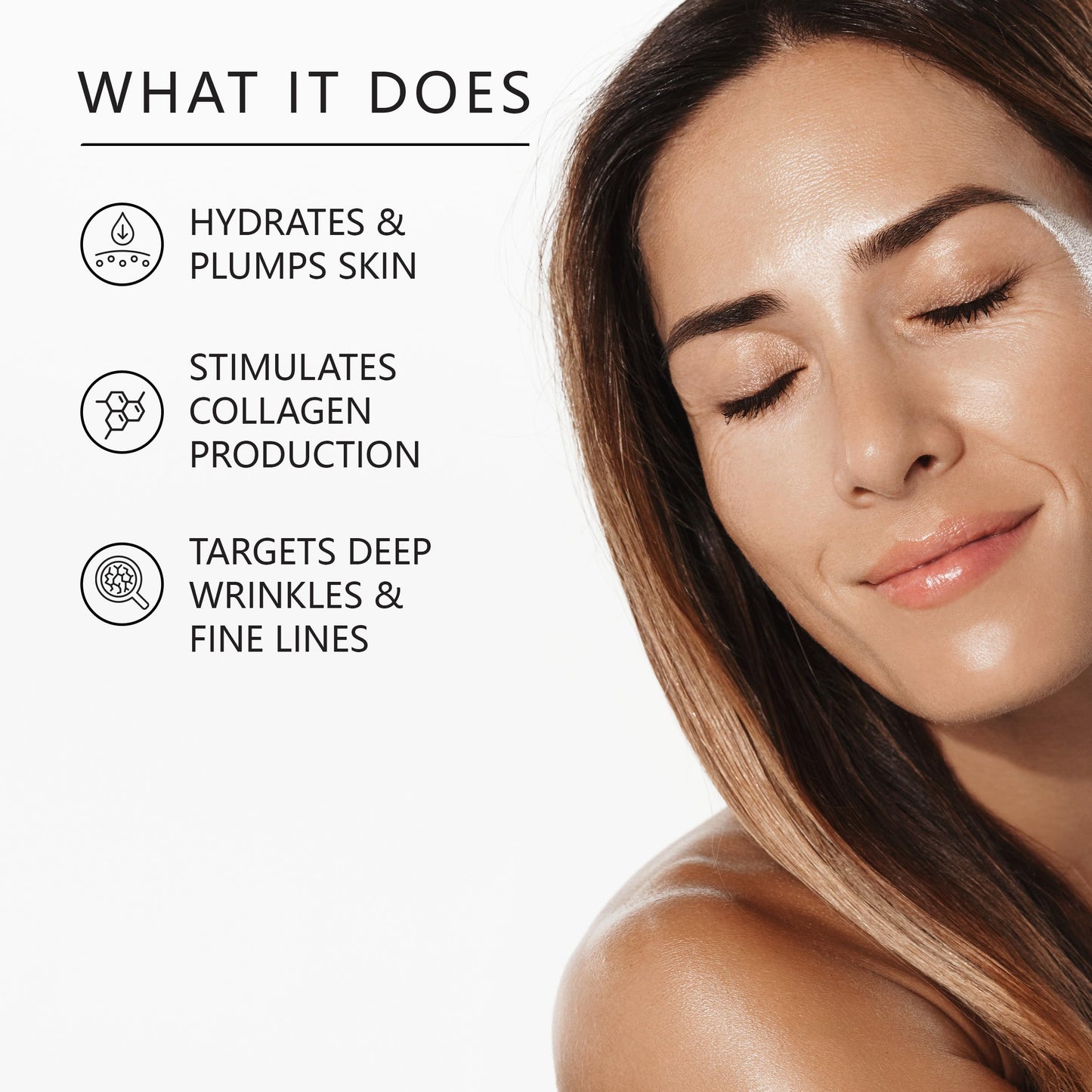 Asterwood Triple Repair Matrixyl 3000 + Argireline + Vitamin C Face Serum - Formulated with Hyaluronic Acid - Anti-Aging and Anti-Wrinkle - Peptides Serum For Face, 59ml/2 oz