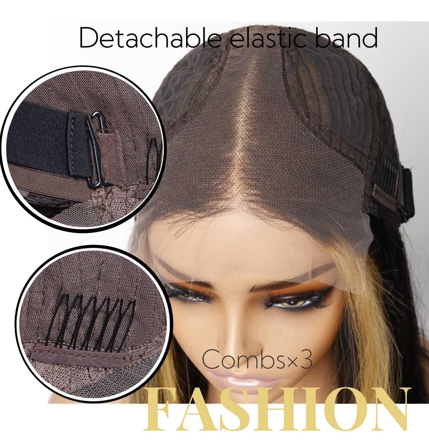 SAYIDON Highlight Bob Wig Human Hair 5x5 Short Bob Wigs 180% Density Wear and Go Glueless Wig HD Lace Front Wig Human Hair Pre Plucked With Baby Hair 12 Inch