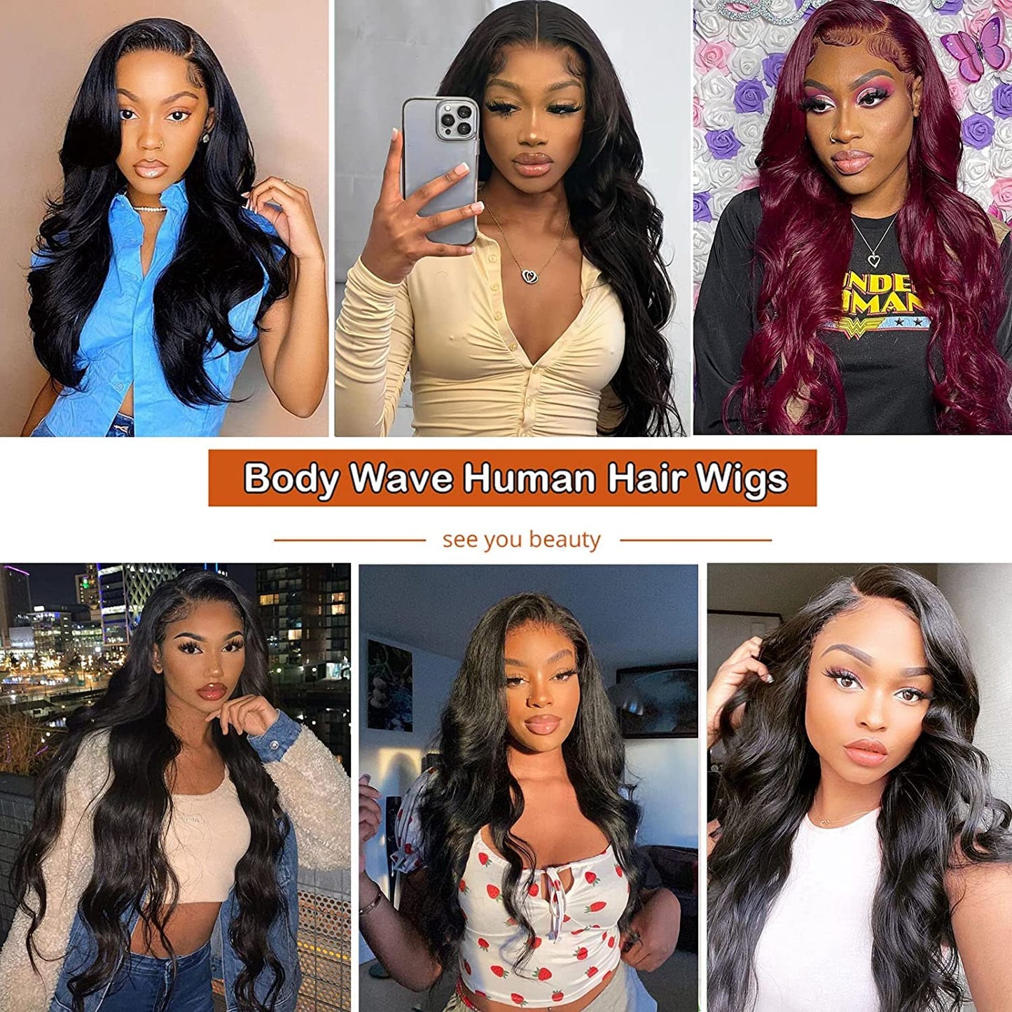 Zormsert Body Wave Lace Front Wigs Human Hair for Black Women 4x4 HD Lace Closure Wigs Human Hair Glueless Wigs Pre Plucked Natural Hairline with Baby Hair 180 Density 24 Inch