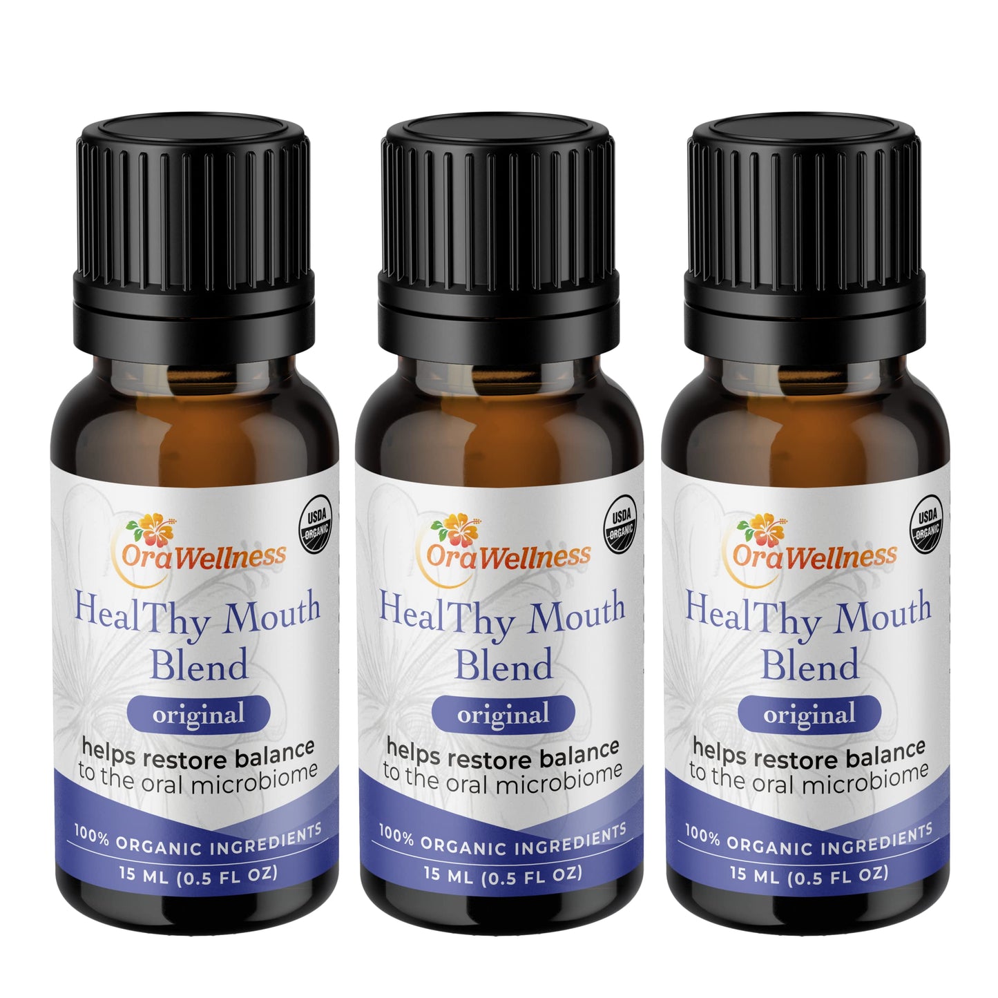 OraWellness Shine Remineralizing Natural Teeth Whitening Powder in Cinnamon + Pack of 3 Healthy Mouth Blend Organic Toothpaste & Mouthwash Alternative Tooth Oil