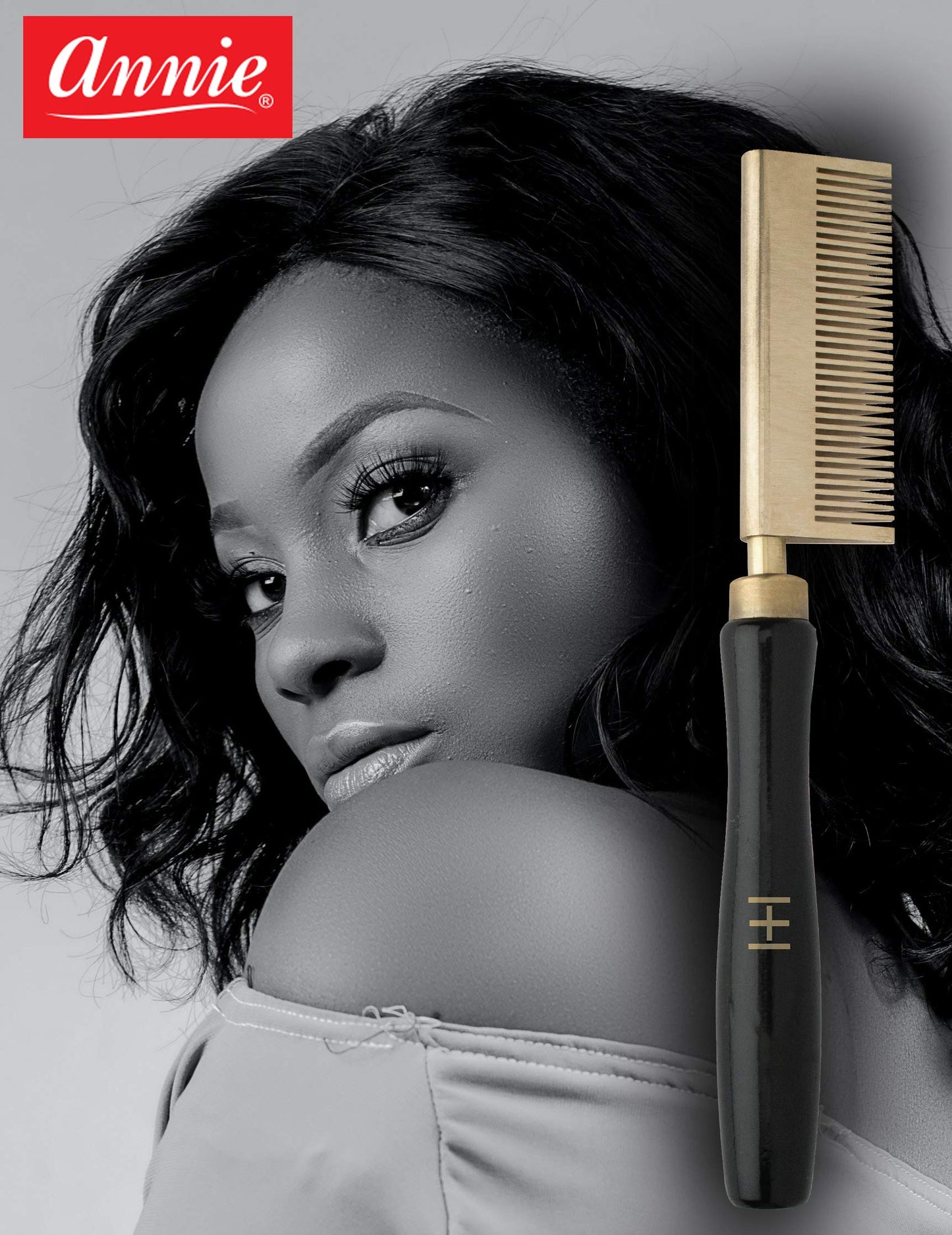 Annie Straightening Comb, Wide Teeth