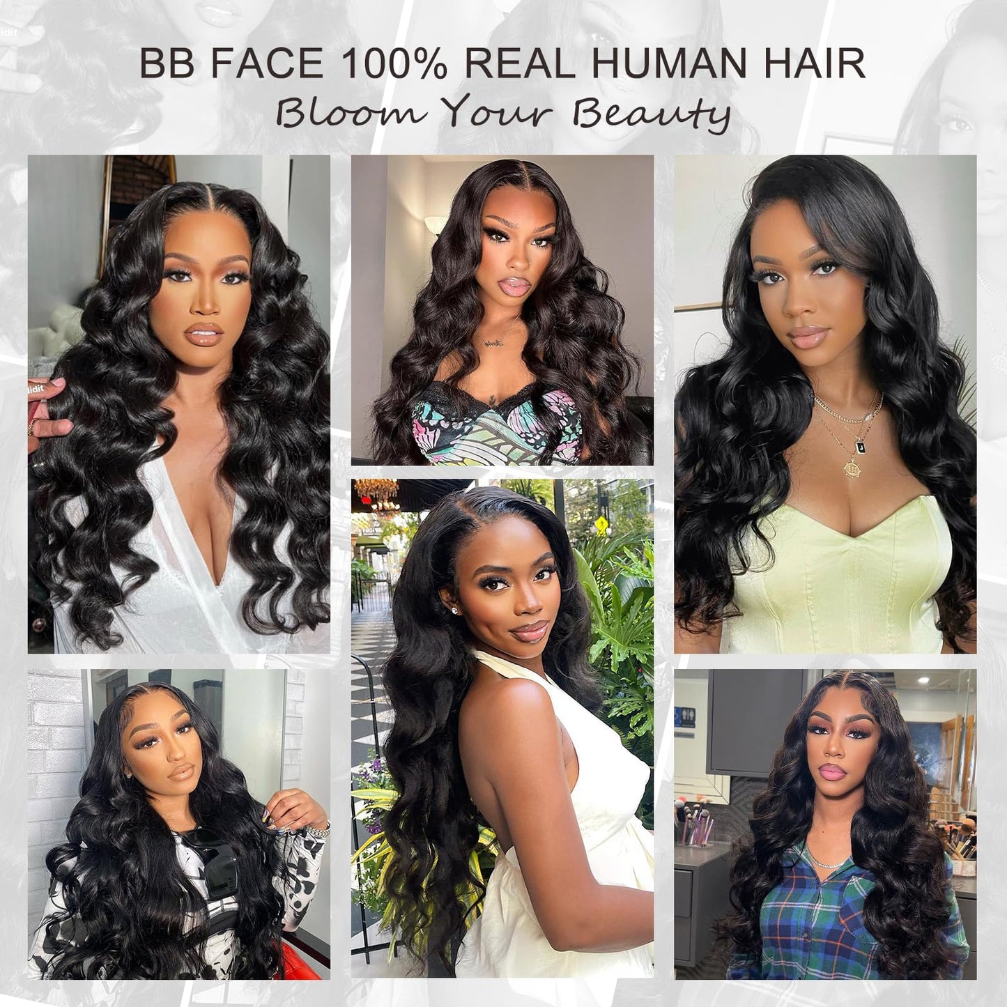 bb face Body Wave Lace Front Wigs Human Hair Pre Plucked 220 Density 13x6 HD Lace Frontal Wigs Human Hair 22 Inch Glueless Body Wave Human Hair Wig for Women