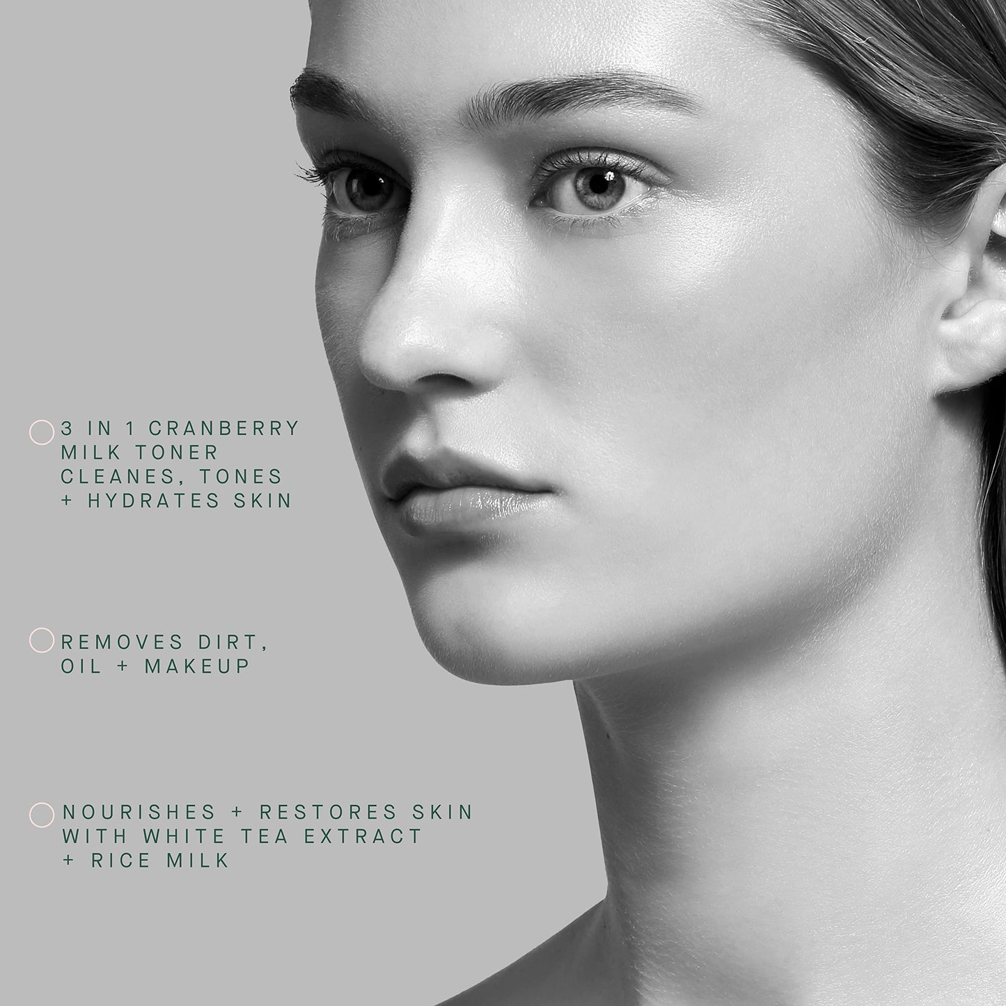 ARCONA Cranberry Toner White Tea Purifying Cleanser - Full Size Value Set